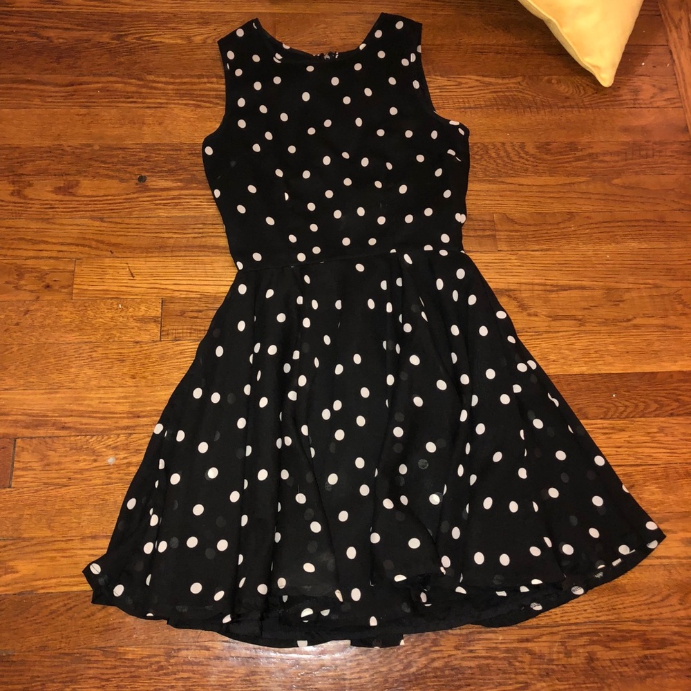 Maison Jules Black and white dress